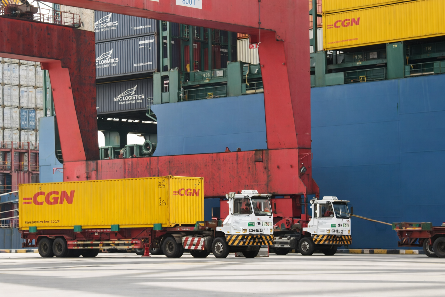 CGN international cross-border delivery
