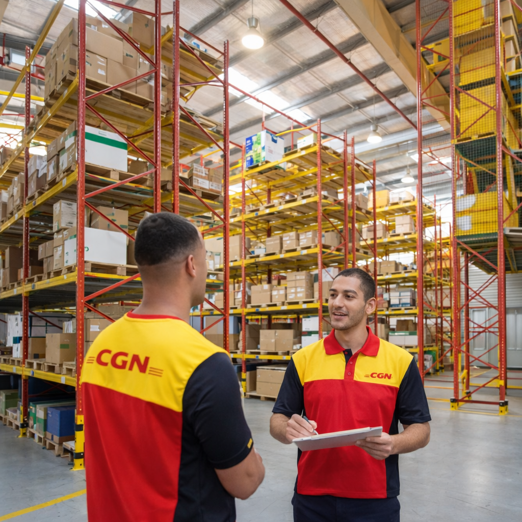 CGN warehouse operations team